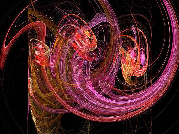 istock Digital Fractal on Black 503340573