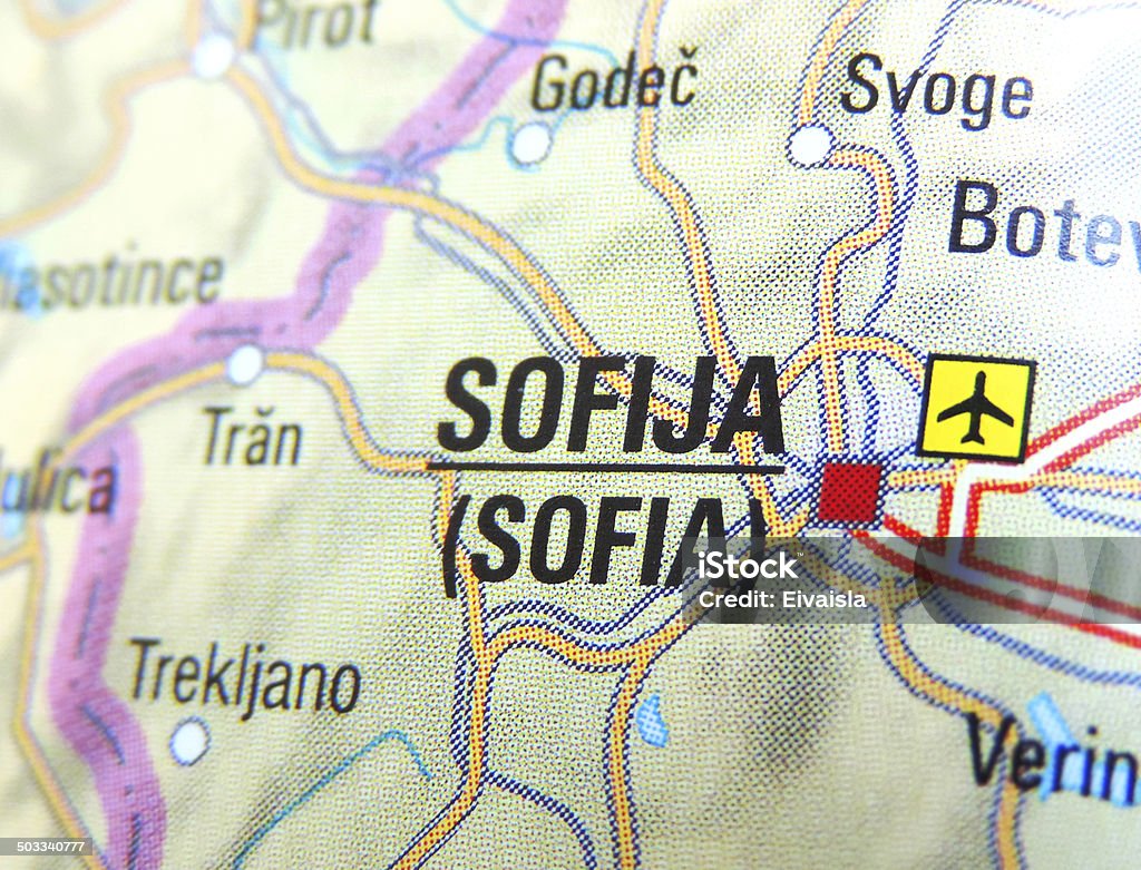 Sofia - Foto de stock de Aeroporto royalty-free