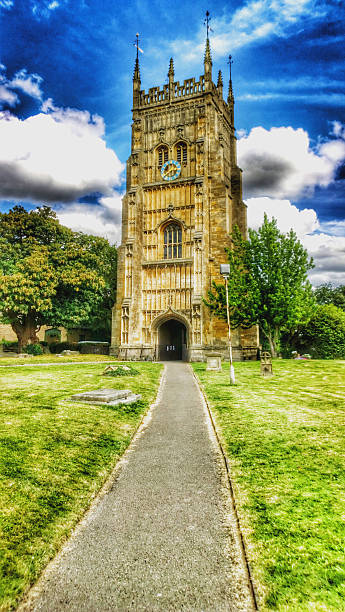 evesham - vale of evesham town worcestershire midlands fotografías e imágenes de stock