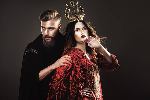 istock king and queen, beautiful fabulous couple 503342541