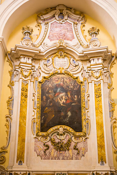 istock Fresco in the lateral nave 503342703