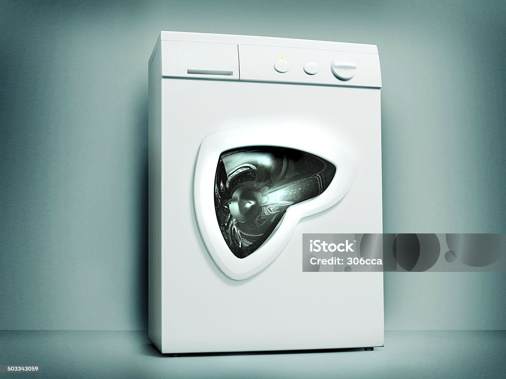 Сlean your liver Мedical creative "washing machine for liver" Detox Stock Photo