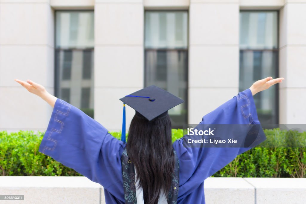 Graduation Femaile graduate Adult Stock Photo