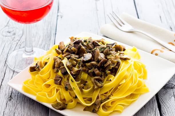 istock Noodles  with mushrooms 503343351