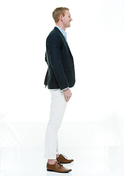 istock Smiling fashionable man looking away 503343865