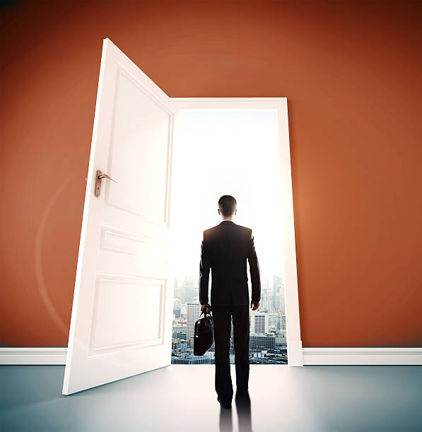istock open door to city 503352956