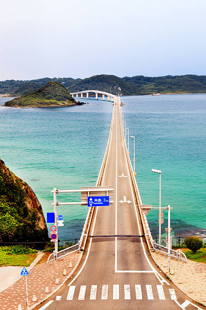 istock Tsunoshima Bridge in Shimonoseki, Japan 503353586