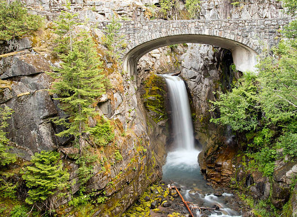 istock Christine waterfall in fresh morning 503354834