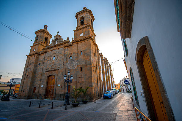 istock Aguimes town on Canary island 503355234