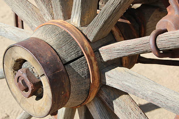 istock Wagon Wheel Hub and Spokes 2 503357578