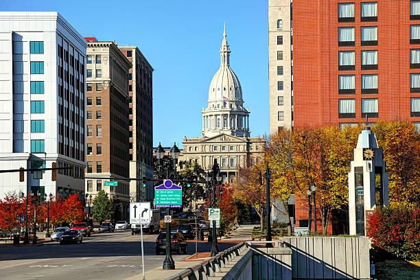 istock Downtown Lansing and the Michigan State Capitol 503360660