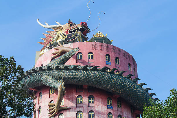istock Giant Dragon Temple at Wat Samphran, Nakhon Pathom, Thailand 503361216