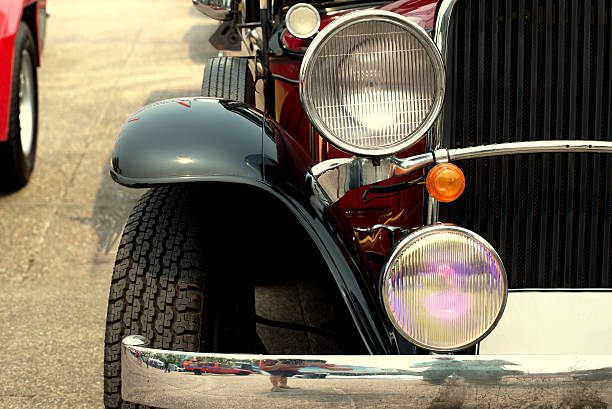 istock headlight lamp vintage classic car 503361684