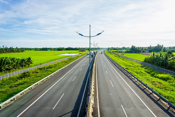 istock Landscape of high angle view in highway 503364778