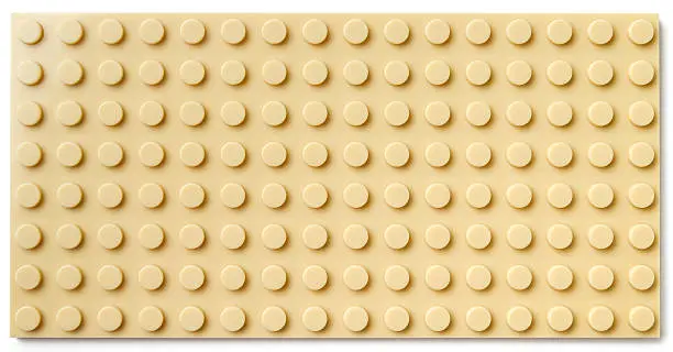 yellow plastic baseplate