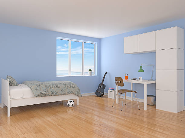 istock Modern teen room 503366762