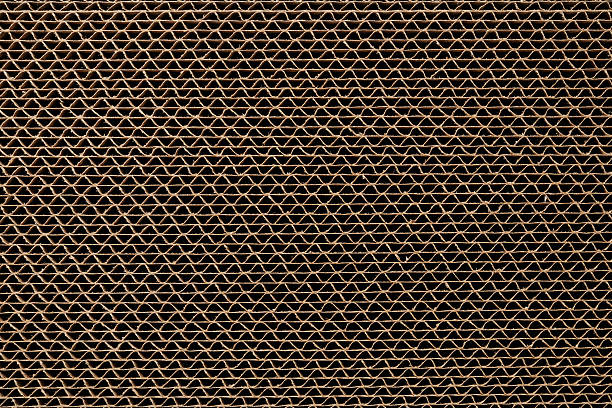 istock Close-up of cardboard cross section texture background 503371937