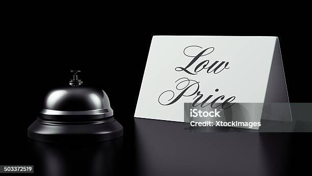 Hotel Bell Sign Stock Photo - Download Image Now - Alarm Clock, Arranging, Assistance
