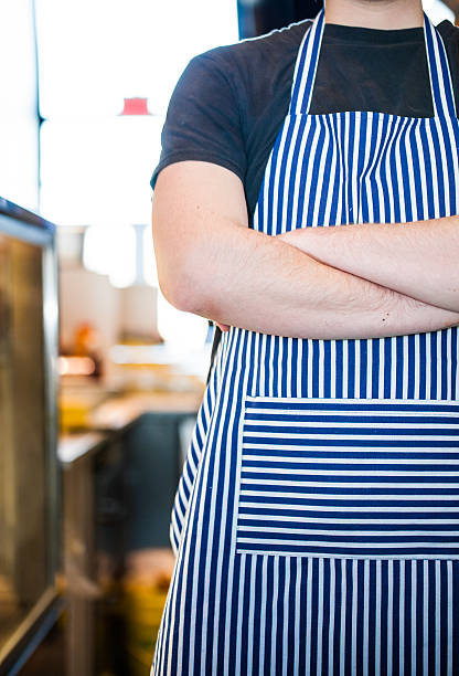 istock Cook Closeup in the Kitchen with Crossed arms 503372937