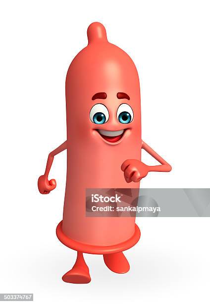 Condom Character Is Running Stock Photo - Download Image Now - Healthcare And Medicine, Running, AIDS