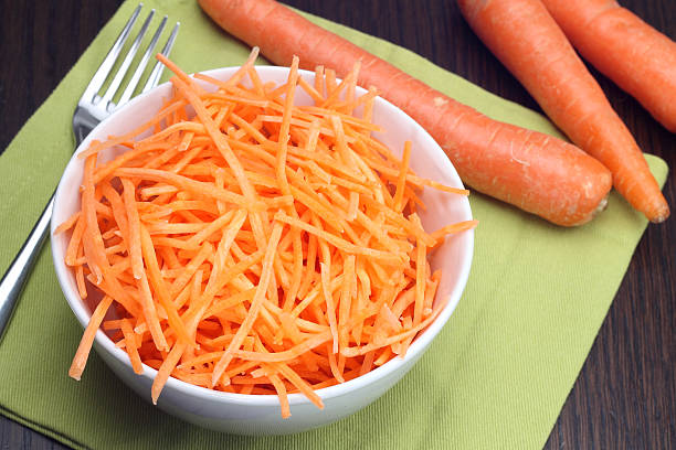 istock Julienne carrots in white bowl 503375691