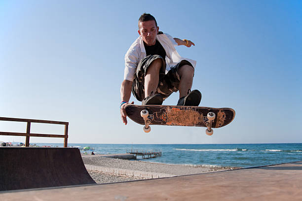 istock Skater on ramp 04 503375985