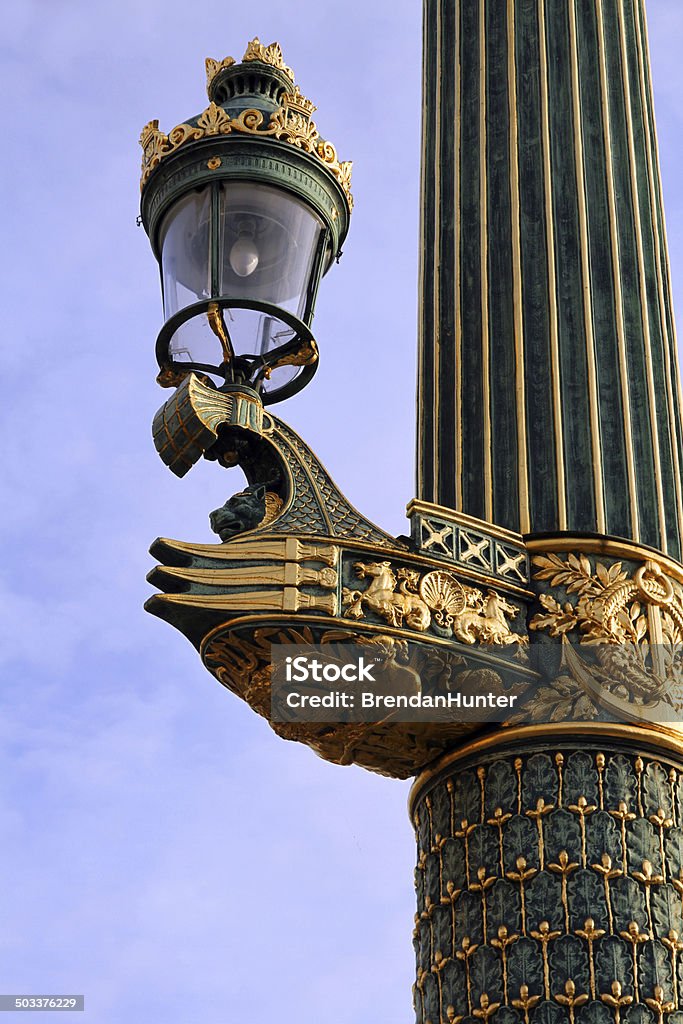 Golden luminária de - Foto de stock de Arquitetura royalty-free