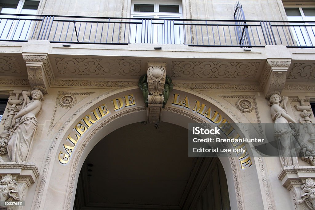 Galerie De La Madeleine - Lizenzfrei Architektur Stock-Foto