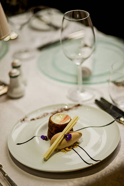 istock close up chocolate cake and vanilla icecream 503376907