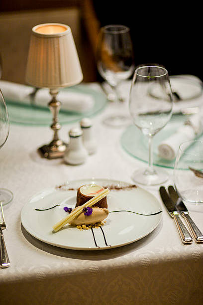 istock close up chocolate cake and vanilla icecream 503376923