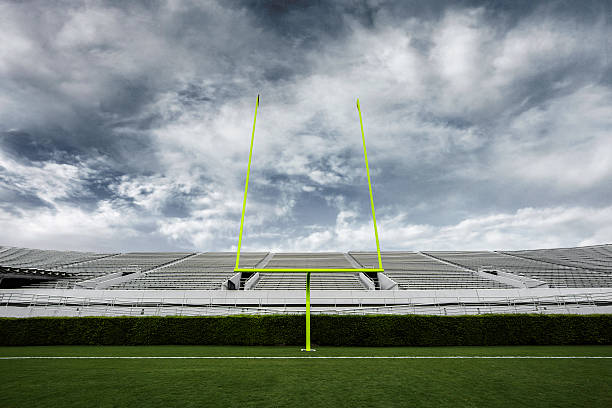 football-stadion - end zone stock-fotos und bilder