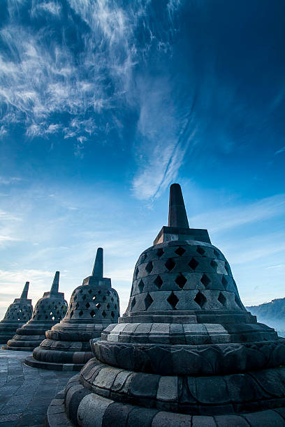 Borobudur Indonesia Borobudur Hindu Temple at Indonesia tangerang photos stock pictures, royalty-free photos & images