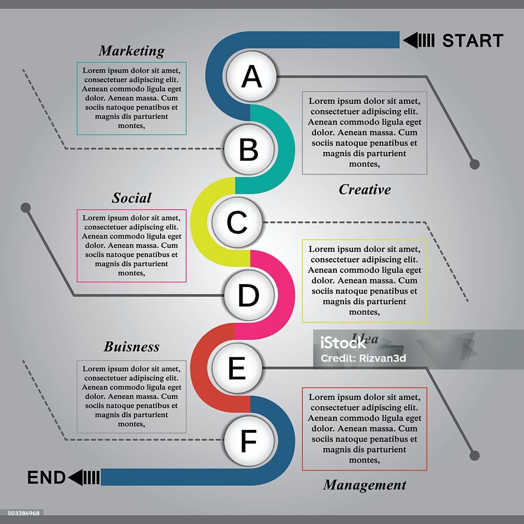 Purpose Inforgraph Multi Purpose Infographic Vector Design Template Stock Illustration ...