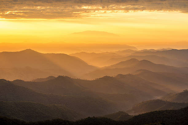 istock Beautiful sunrise mountain landscapes 503391574