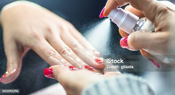 Manicure Treatment Stock Photo - Download Image Now - Hair Gel, Fingernail, Manicure