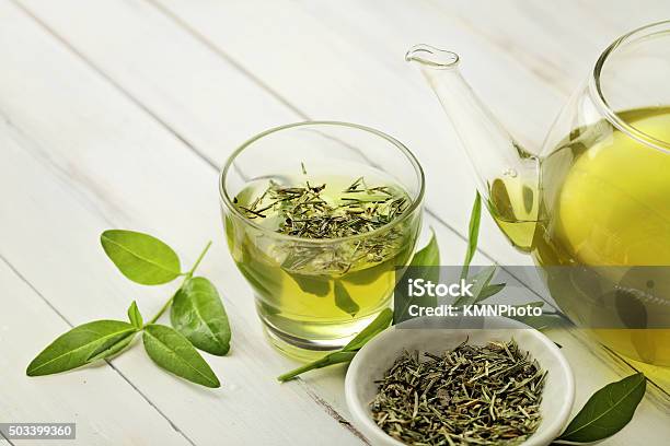 Tea Stock Photo - Download Image Now - Green Tea, Cup, Dried Tea Leaves