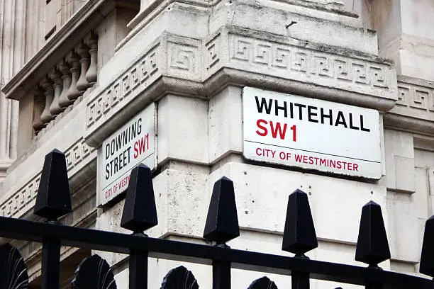 Photo of Downing Street and Whitehall