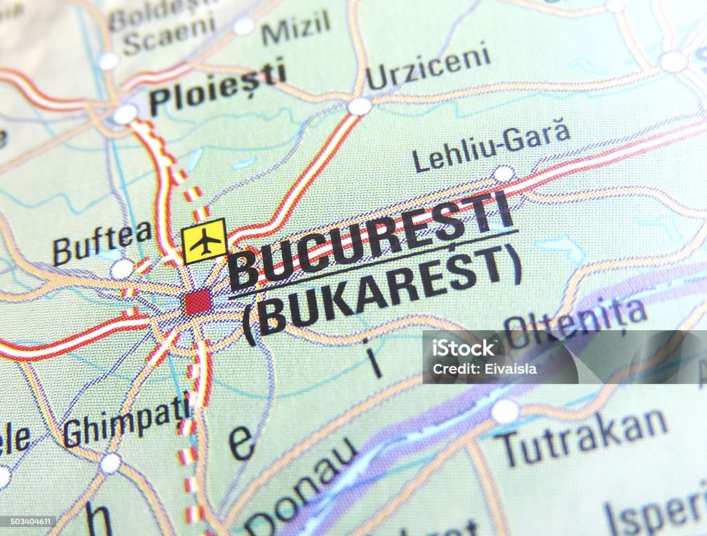 Bukarest - Royalty-free Aeroporto Foto de stock
