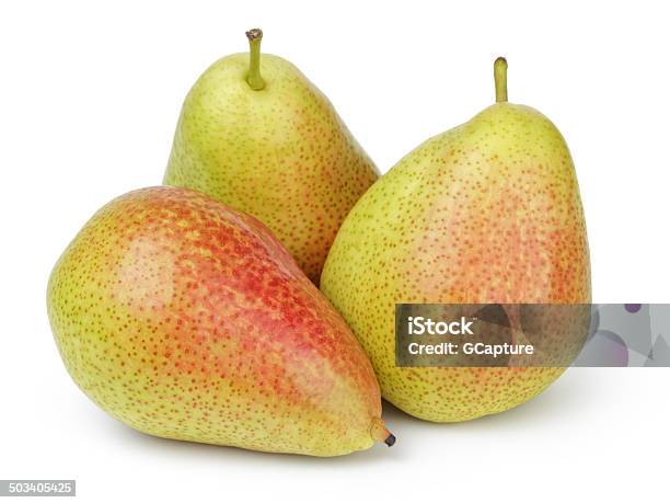 Ripe Forelle Pears Stock Photo - Download Image Now - Forelle Pear, Crunchy, Cut Out