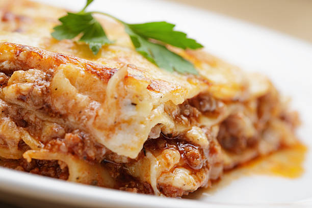 istock hot freshly made home lasagna 503405781