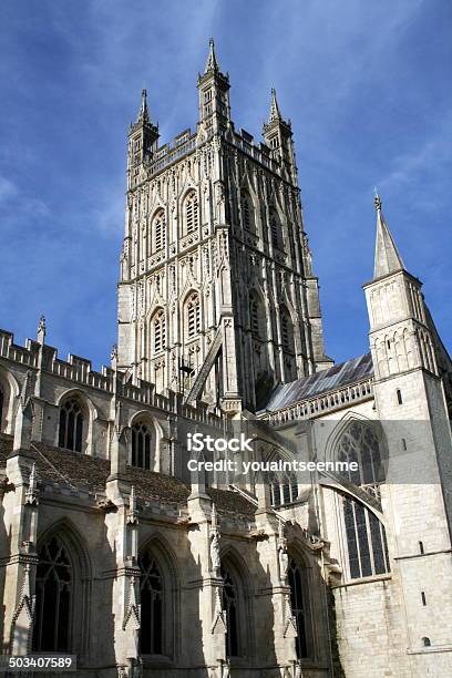 Catedral De Gloucester - Fotografias de stock e mais imagens de Anglicano - Anglicano, Catedral de Gloucester, Enfeitado