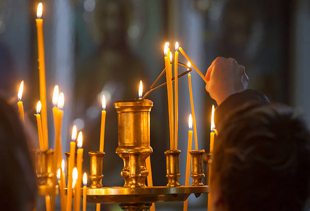 istock Candles Church 503417978