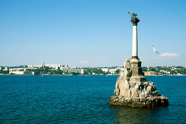 istock monument to the flooded ships 503419706