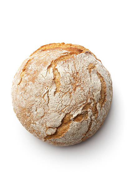 istock Bread: Loaf of Bread Isolated on White Background 503420174