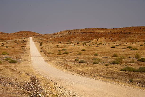 istock Road going to Skeleton Coast Park, Namibia 503420314