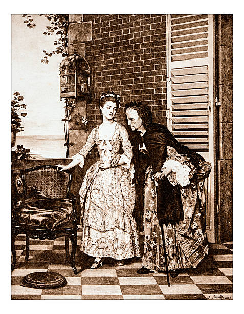 istock Antique illustration of 