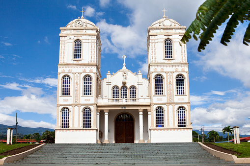 Church in the town of Sarchi, Costa Rica