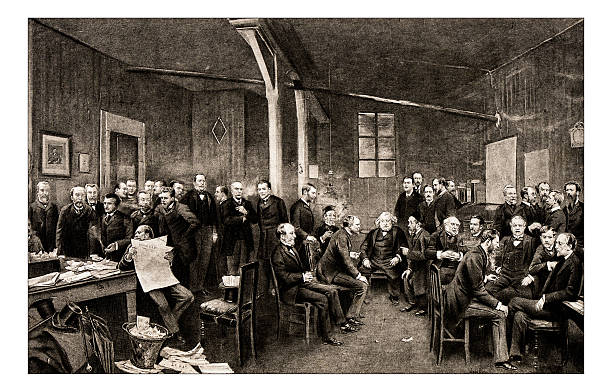 istock Antique illustration of 