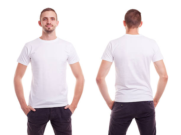 istock Man in white t-shirt 503428446