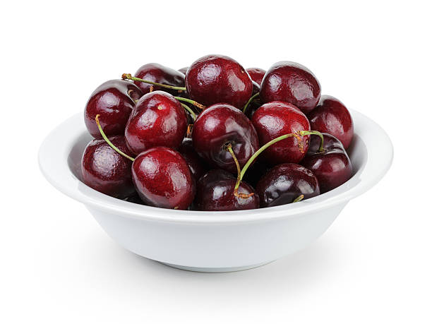 istock ripe cherries in white bowl 503433697